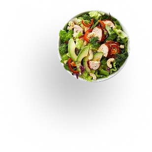 Healthy salad bowl
